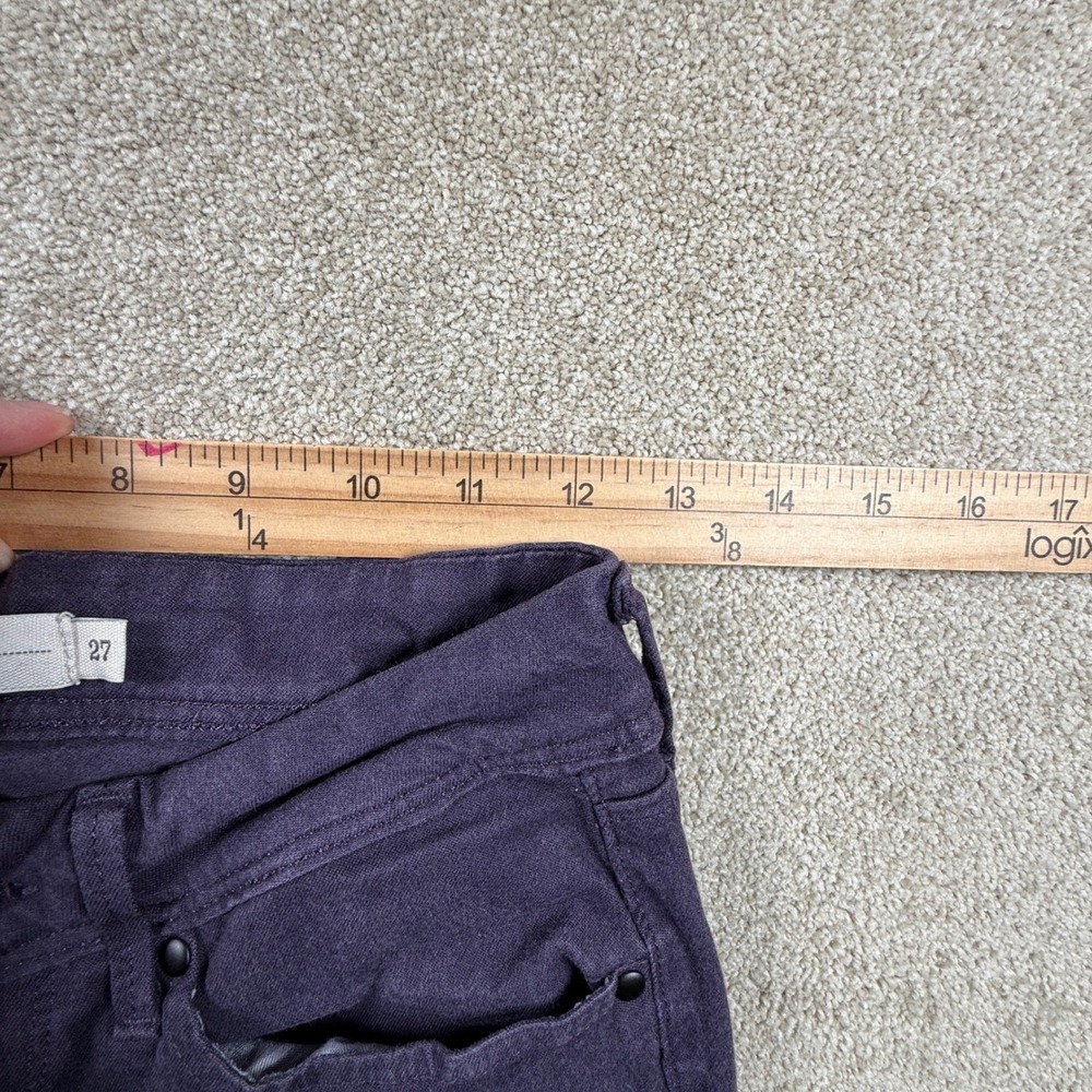Levis Legging Super Skinny Jeans Purple Mid Rise Womens 27 43962-0004 - Picture 7 of 8